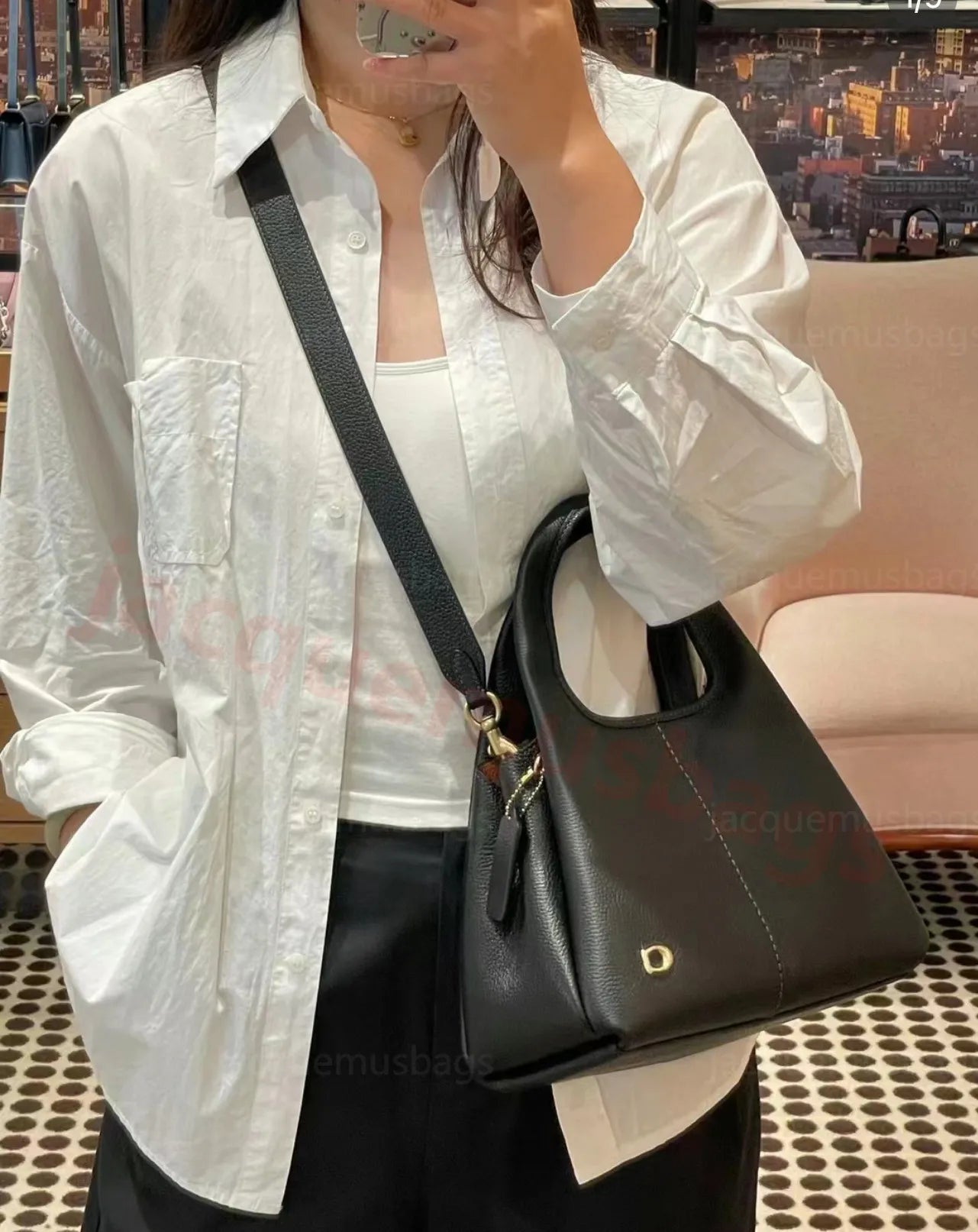 Designer Tote Bag Lana 23 Bag Basket Handbag Shoulder Bucket Crossbody Bag Handbags Large Capacity Shopping Leather Tote